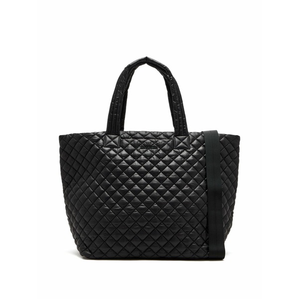 エムジーウォレス レディース トートバッグ 御徒面子 Quilted tote bag Black