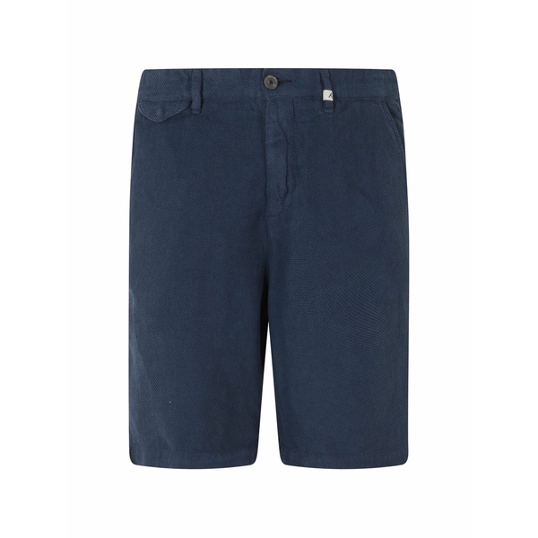 ミース メンズ 心地よいズボン下 ボトムス Button-fastening shorts Blue