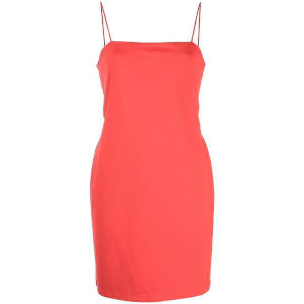 アリス アンド オリビア レディース 衣裳 トップス Nelle spaghetti strap dress Red