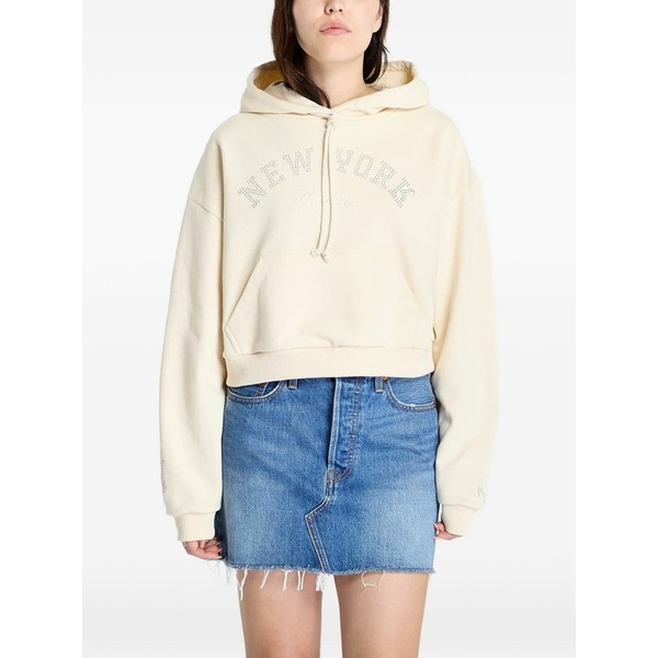 ニュー内鰓 レディース パーカー・スウェットシャツ アウター Long-sleeve hoodie Neutrals