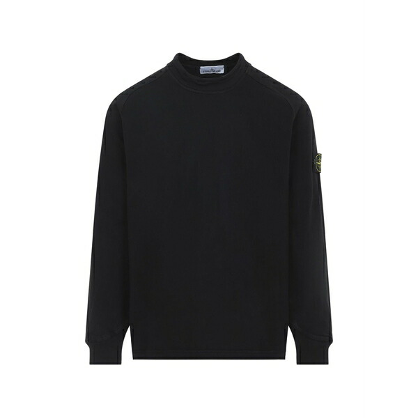 ストーンアイランド メンズ パーカー・スウェットシャツ アウター Crew-neck sweatshirt Black