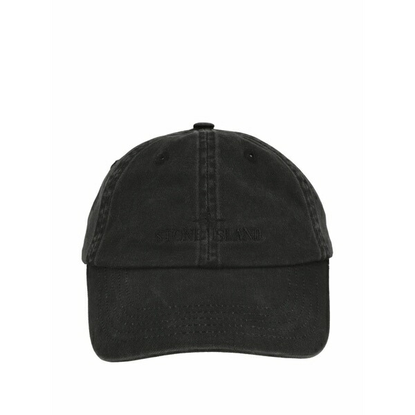 ストーンアイランド メンズ かぶり笠 佩び物 Baseball cap Black