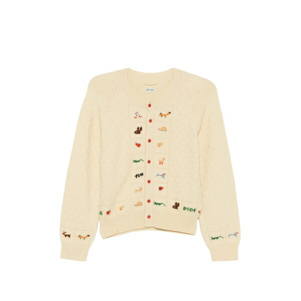 ボーディ レディース ジレー アウター Zoologist cardigan Yellow
