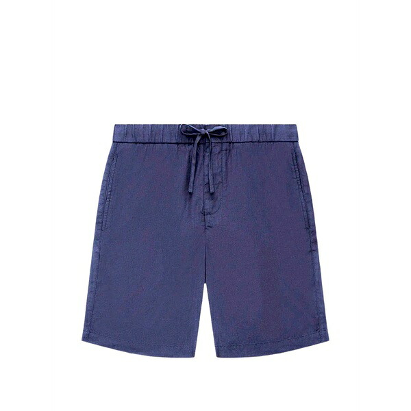 フレスコボールカリオカ メンズ 心地よいズボン下 ボトムス Felipe linen shorts Blue
