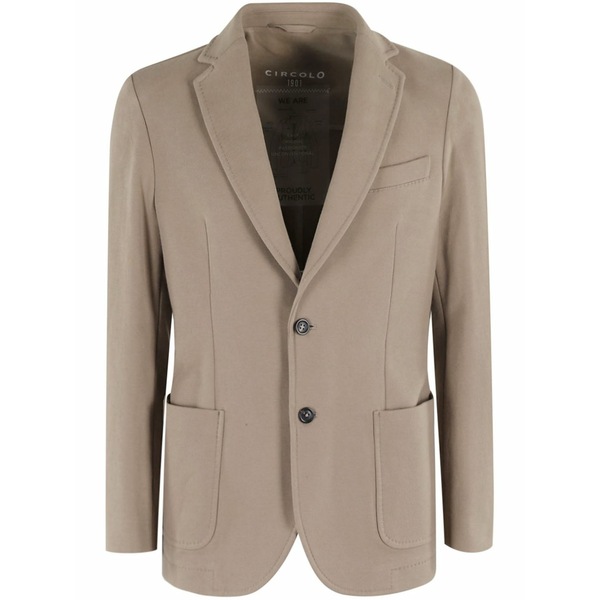 チルコロ1901 メンズ ジャケット&ブルゾン アウター Long sleeve blazer Brown|asty