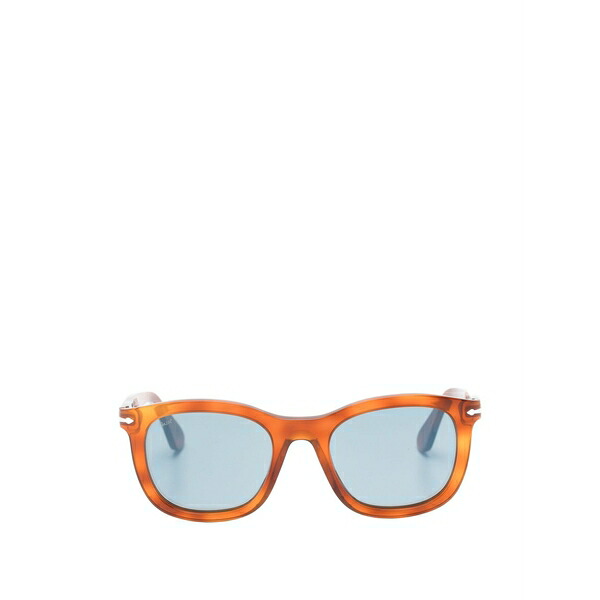 ペルソル メンズ サングラス・アイウェア 付属物 Square-frame sunglasses Brown