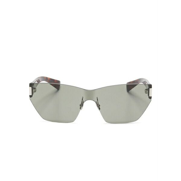 サンローラン アイウェア メンズ サングラス・アイウェア 付属物 Oversize-frame sunglasses  Black