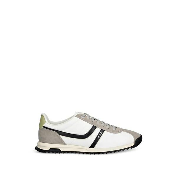 主任者 メンズ スニーカー シューズ Panelled low-top sneakers White