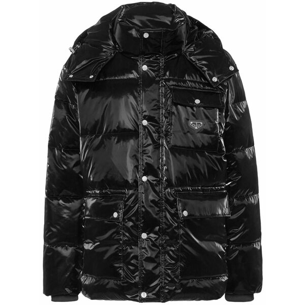 フィリップ飾り気のない メンズ 上衣＆上衣 アウター Padded jacket Black