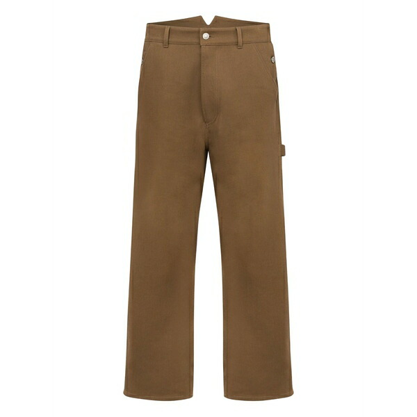モスキーノ メンズ 心地好いズボン下 ボトムス Cargo-pocket trousers Brown