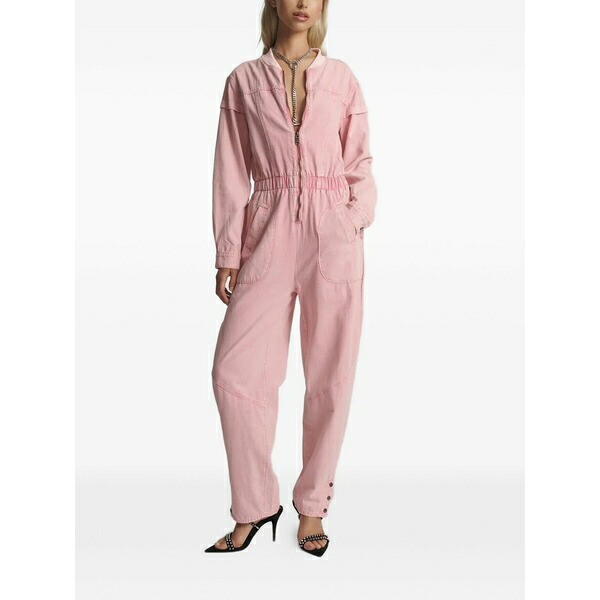 一 ティースプーン レディース 衣裳 トップス Cindy zip-up jumpsuit Pink