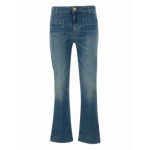 シーフェア レディース ジーンズズボン下 ボトムス Francoise flared jeans Blue