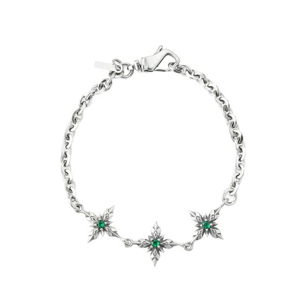 エマニュエレ ビコッキ メンズ ブレスレット・バングル・アンクレット 付属物 Stella ventis chain bracelet Silver