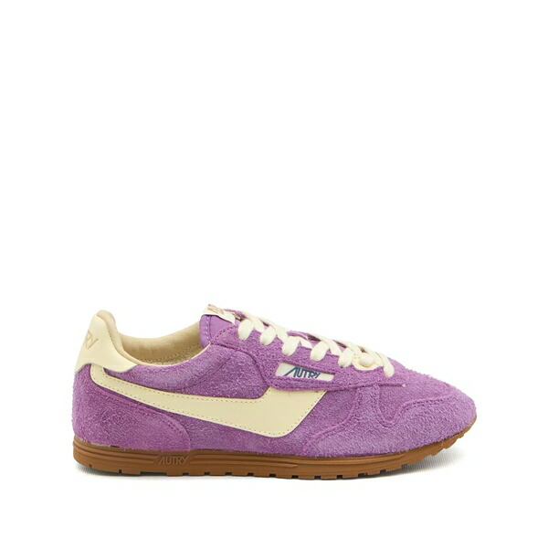 オートリー レディース スニーカー シューズ Windsspin low sneakers Purple|asty