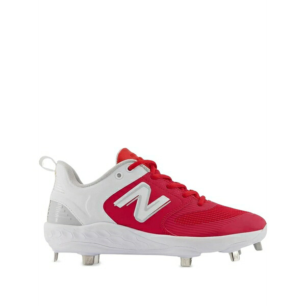 ニュー平衡にする レディース スニーカー シューズ Velo metal cleat trainers Red