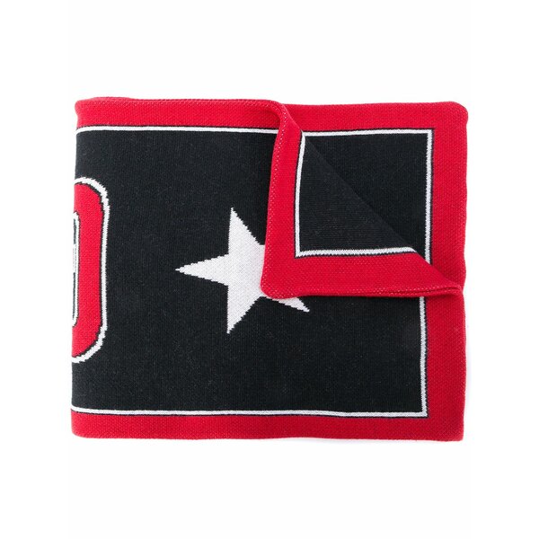 ジバンシー メンズ えり巻き・袈裟・えり巻き 付属物 Paris knit scarf Black