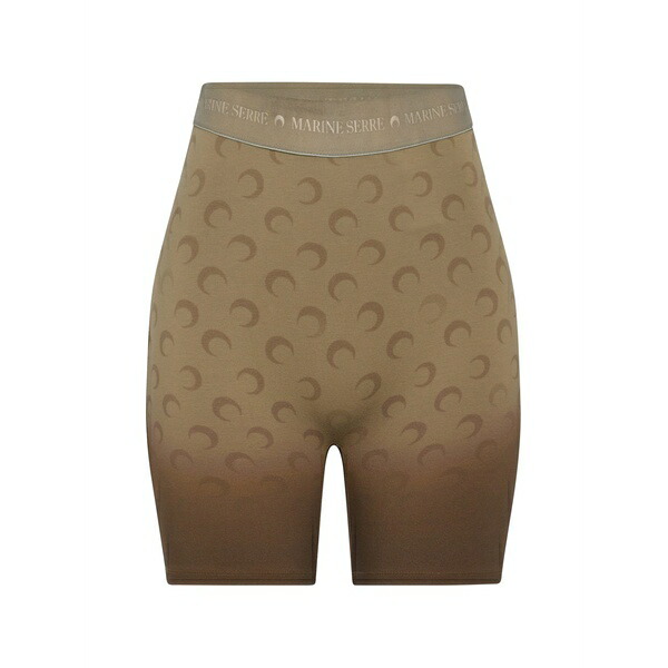 米国海兵隊員 独居室 レディース 心地よいズボン下 ボトムス Moon-print faded shorts Neutrals