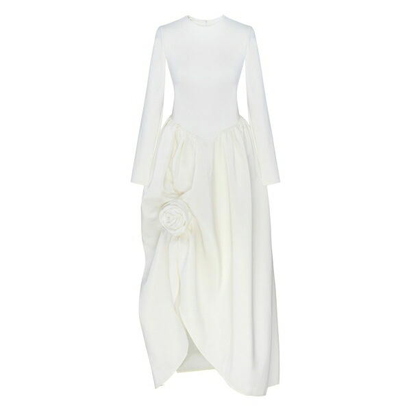 スリー基準打数 レディース 衣裳 トップス Aurora long-sleeve dress White