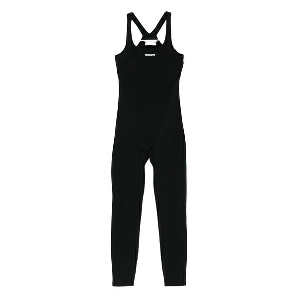 パトリツィア ペペ レディース 衣裳 トップス Slim-fit jersey jumpsuit Black