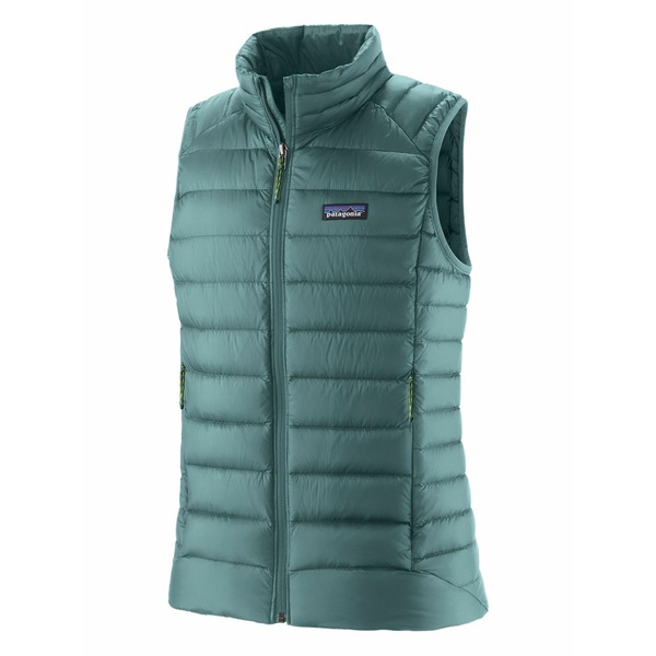パタゴニア レディース ジャケット&ブルゾン アウター Logo-appliqu£ gilet Green|asty