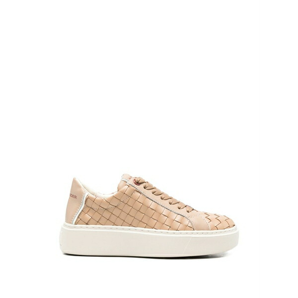 アレクサンダー スミス レディース スニーカー シューズ Woven leather sneakers Neutrals
