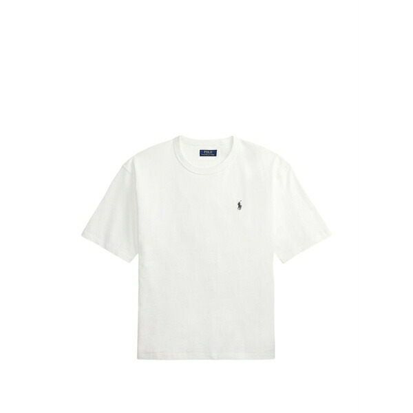 ラルフローレン メンズ ティーシャツ トップス Embroidered logo t-shirt White