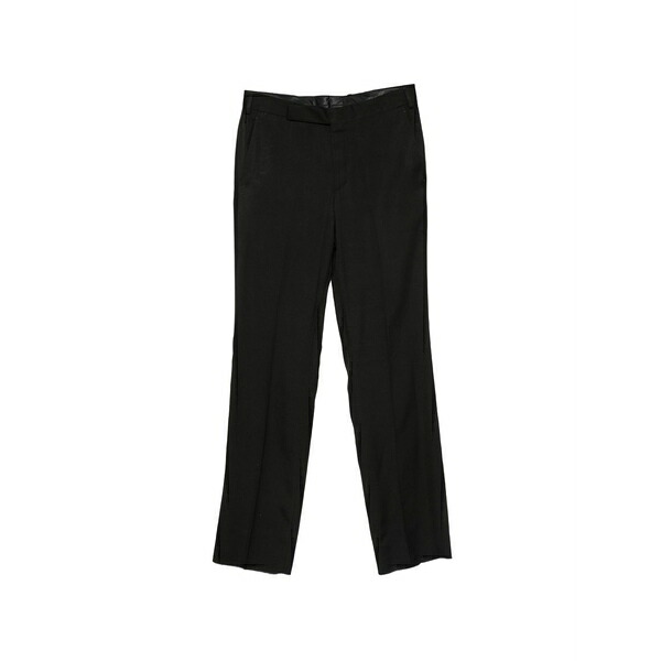ラルディーニ メンズ 心地よいズボン下 ボトムス Pressed-crease tailored trousers Black