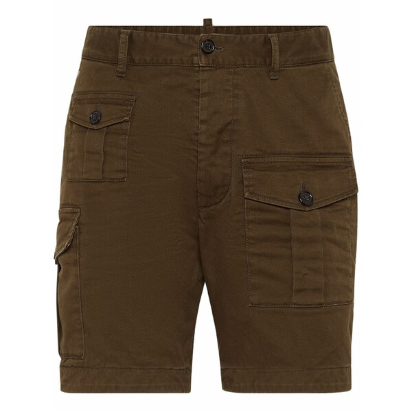 ディースクエアード メンズ 心地よいズボン下 ボトムス Denim shorts Brown