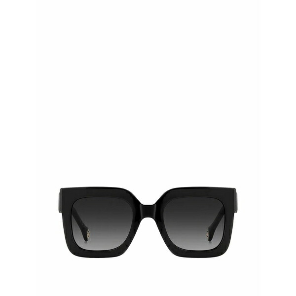 キャロライナヘレラ レディース 黒眼鏡＆アイウェア 付属物 Logo-plaque square-frame sunglasses Black