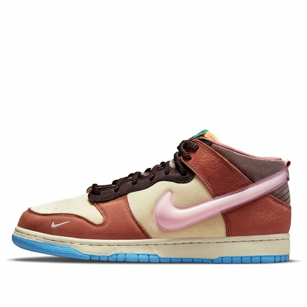 Nike ナイキ メンズ スニーカー  【Nike x Social Status Dunk Mid \u0027Chocolate Milk\u0027 DJ1173-700】  大きさ US_8.5(26.5糎)