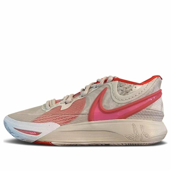 Nike ナイキ メンズ スニーカー 【Nike Kyrie 8 'Light Bone Picante Red' DJ6017-002】 サイズ US_7(25.0cm)|asty