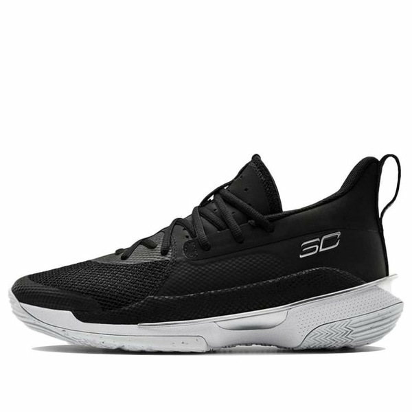 Under Armour アンダーアーマー メンズ スニーカー  【Under Armour Curry 7 Team \u0027Black White\u0027 3023838-003】  大きさ US_8(26.0糎)