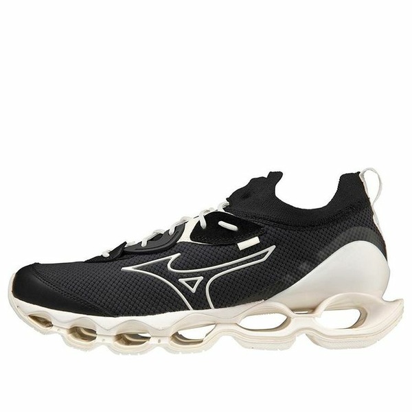 Mizuno ミズノ メンズ スニーカー  【Mizuno Wave Prophecy B \u0027Black White\u0027 D1GA220202】  大きさ US_11.5(29.5糎)