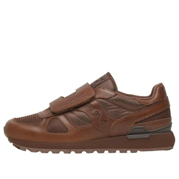 Saucony サッカニー メンズ スニーカー  【Saucony x Engineered Garments Shadow Double Velcro \u0027Brown\u0027 S71045-2】  大きさ US_M_4