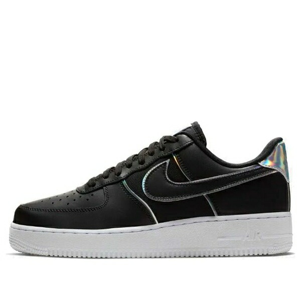 Nike ナイキ メンズ スニーカー 【Nike Air Force 1 Low '07 LV8 'Black Iridescent Outline' AT6147-001】 サイズ US_6(24.0cm)｜asty