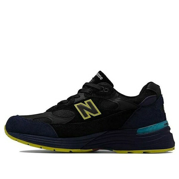New Balance ニュー平衡にする メンズ スニーカー  【New Balance 992 Made インチ USA \u0027Black Purple\u0027 M992LT】  大きさ US_M_4