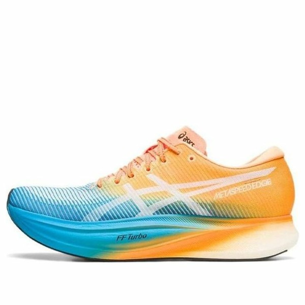 ASICS アシックス メンズ スニーカー 【ASICS MetaSpeed Edge+ 'Island Blue Orange Pop' 1013A116-400】 サイズ US_9.5(27.5cm)|asty