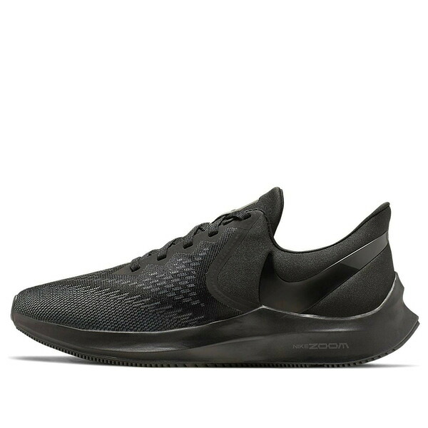 Nike ナイキ メンズ スニーカー  【Nike Air Zoom Winflo 6 \u0027Triple Black\u0027 AQ7497-004】  大いさ US_8(26.0糎)