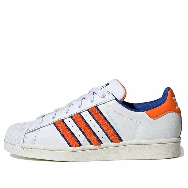 adidas アディダス メンズ スニーカー  【adidas Originals Superstar \u0027White Orange Royal Chenille\u0027 IF7610】  大きさ US_9(27.0糎)