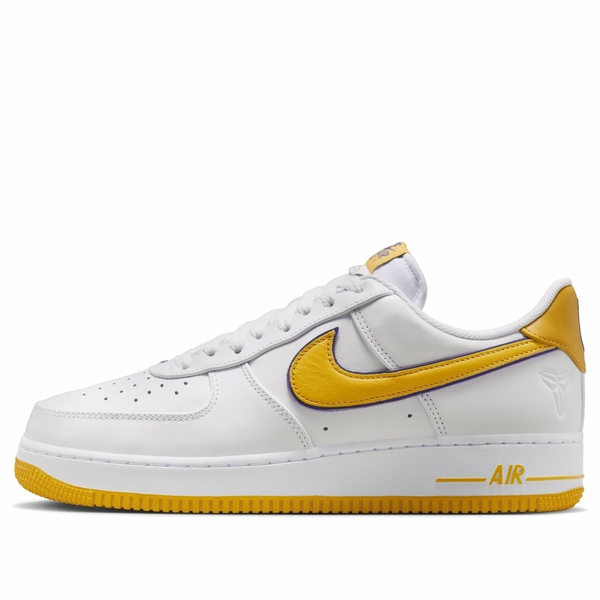 Nike ナイキ メンズ スニーカー  【Nike x Kobe Bryant Air Force 1 Low \u0027Lakers Home\u0027 FZ1151-100】  大きさ US_M_17