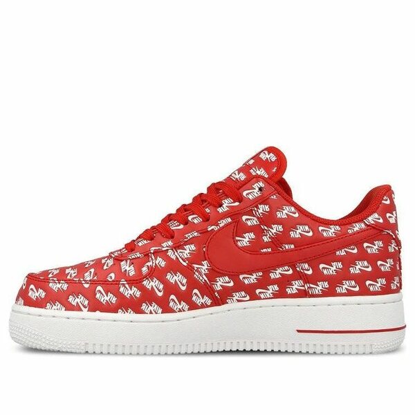 Nike ナイキ メンズ スニーカー  【Nike Air Force 1 Low 07 QS \u0027All Over Logo Red\u0027 AH8462-600】  大きさ US_12(30.0糎)