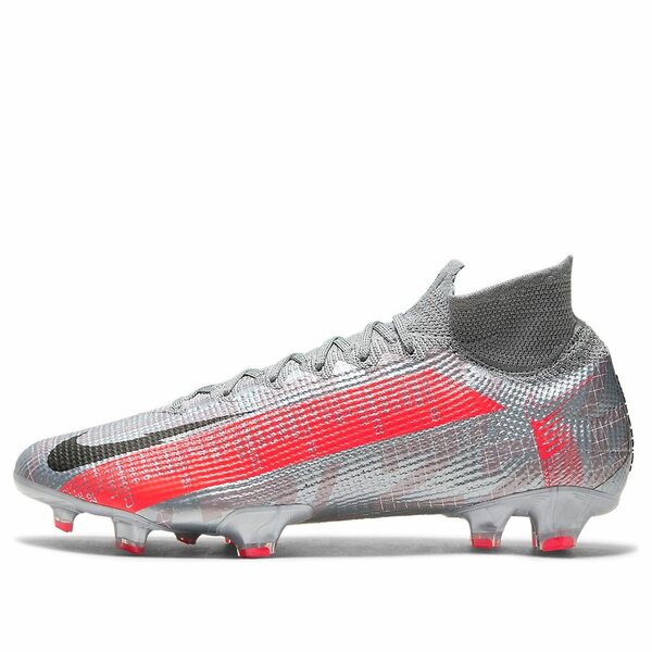 Nike ナイキ メンズ スニーカー  【Nike Mercurial Superfly 7 Elite FG \u0027Metallic Grey Crimson\u0027 AQ4174-906】  大きさ US_9.5(27.5糎)