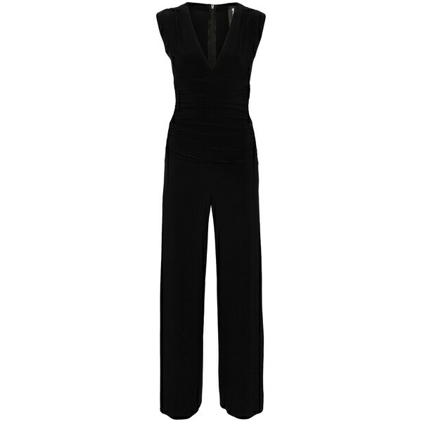 ノーマカマリ レディース 衣裳 トップス Ruched v-neck jumpsuit Black