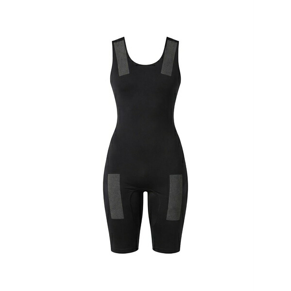 リーボック メンズ 心地よいズボン下 ボトムス Round-neck bodysuit Black