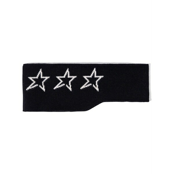 完備したちょっとの間 レディース かぶり笠 添え物 Intarsia-knit headband Black