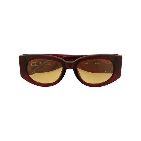 カサブランカ メンズ サングラス・アイウェア 付属物 Gabrielle oval-frame sunglasses Red