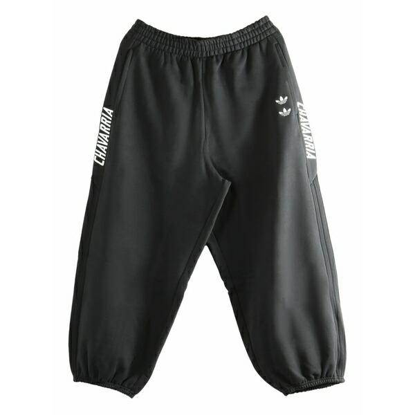 アディダス メンズ 心地好いズボン下 ボトムス X willy chavarria logo track pants Black