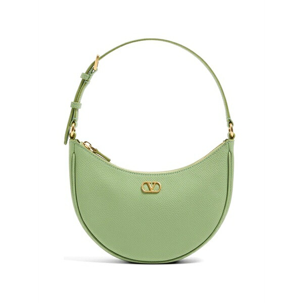 ヴァレンティノ ガラヴァーニ レディース ハンドバック 御徒面子 Vlogo signature mini bag インチ grainy calfskin Green