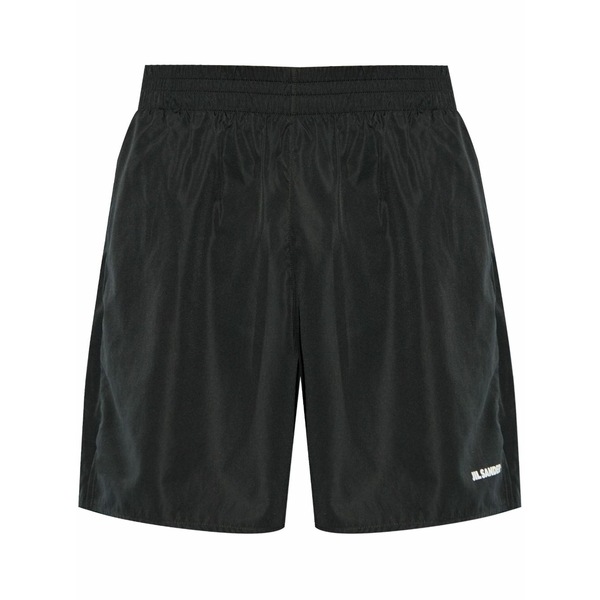 ジル・サンダー メンズ 心地よいズボン下 ボトムス Logo shorts Black