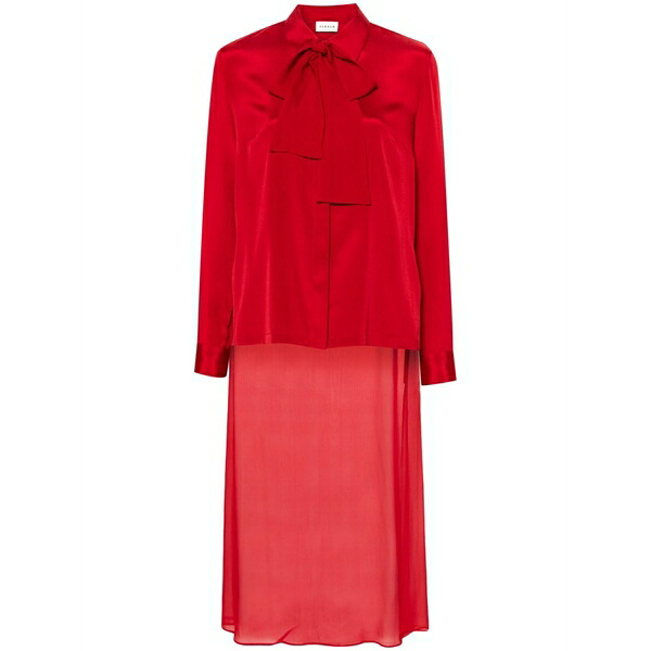 パロッシュ レディース プルオーバー トップス Soiree shirt Red